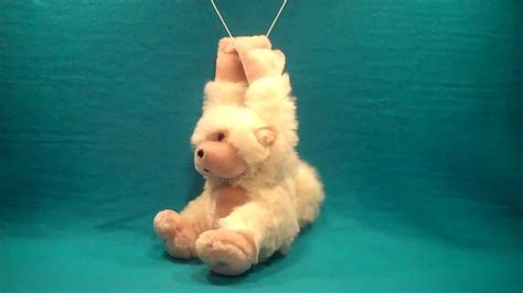 Whistling white Gorilla Plush toy - YouTube