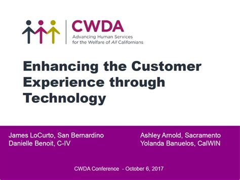 Enhancing The Customer Experience Through Technology County Welfare