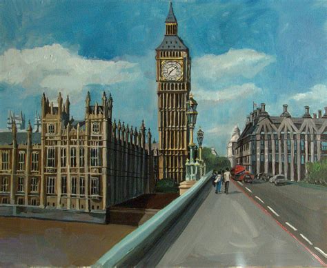 Big Ben London Painting By Ana Poli Pixels