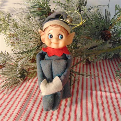 Vintage Elf Christmas Elf Vintage Christmas Ornament Original Elf On