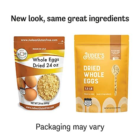 Judees Dried Whole Egg Powder 15 Lbs Baking Supplies Delicious