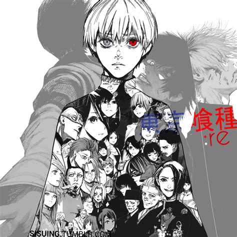 With the tokyo ghoul:re anime premiering this april, it's time to take a look at the artist behind the ending theme. All of my Tokyo Ghoul colorings and edits in one album ...