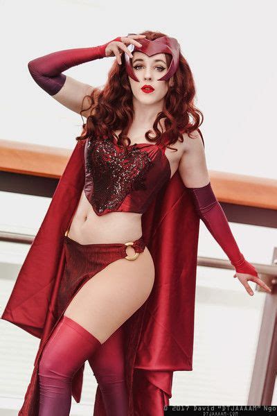 Wanda Maximoff Aka Scarlet Witch Cosplay At C E Pc Dtjaaaam