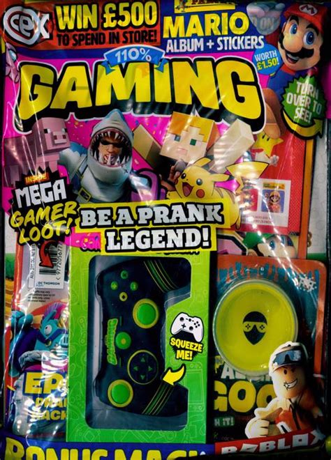 110 Gaming Magazine Subscription Buy At Uk Primary Boys