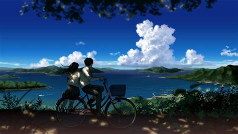 36 Beautiful Anime Scenery Desktop Wallpaper Pictures Anime Hd Wallpaper