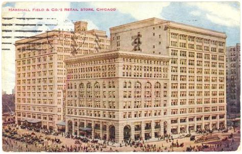 Illinois Chicago Marshall Field Retail Store 1910