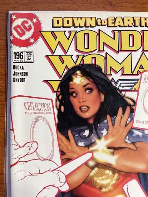 Wonder Woman 1987 196 Nm Adam Hughes Cover Art Dc Comics Ebay