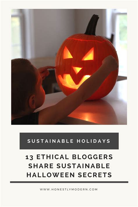 13 Ethical Bloggers Share Sustainable Halloween Secrets