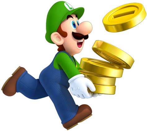 Luigi - Everything New Super Mario Bros Wiki png image