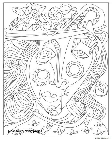 Picasso Coloring Pages At Getcolorings Com Free Printable Colorings