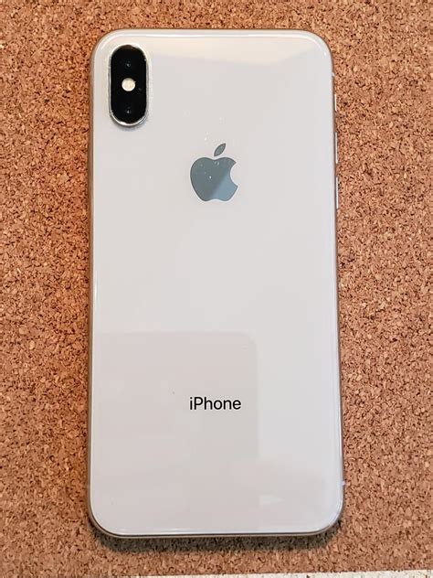 Apple Iphone X Atandt Silver 64gb A1865 Lrqb22998 Swappa