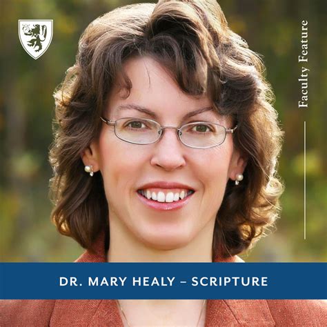 Faculty Feature Mary Healy