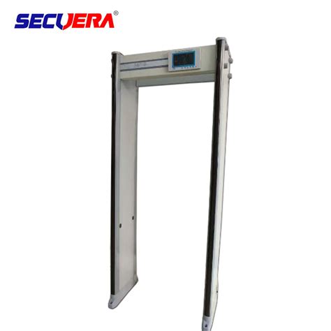 6 Zones Archway Metal Detector Walk Through Security Scanners For