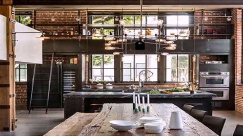 The style is injected to modern homes and is used to spruce up minimalist interiors. Industrial Loft Style House Plans - YouTube | Dining room ...