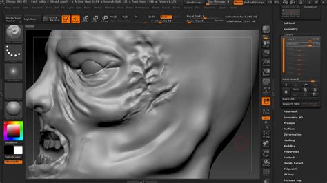 Layer Problem In Zbrush Polycount