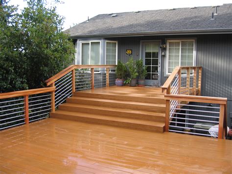 Wooden Deck Steps