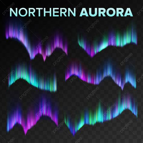 aurora png vectores psd  clipart  descarga