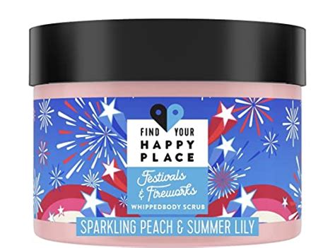 Find Your Happy Place Exfoliating Body Scrub Festivals And Fireworks