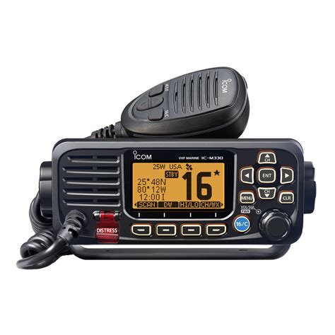 Icom Ic M330 Ultra Compact Marine Vhf Radio Poco Marine Vancouver