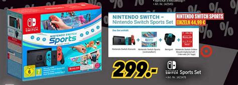 Nintendo Switch Sports Set Angebot Bei Medimax Prospekte De