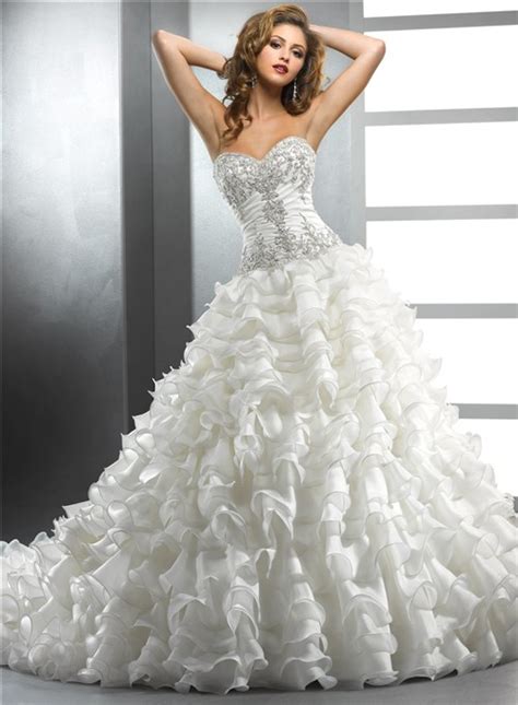 Https://tommynaija.com/wedding/ball Gown Wedding Dress With Ruffles