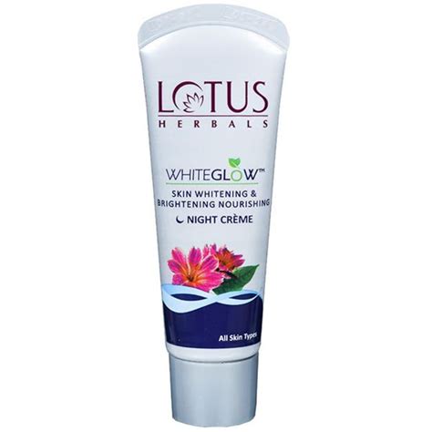 Lotus Herbals Whiteglow Skin Whitening And Brightening Nourishing Night
