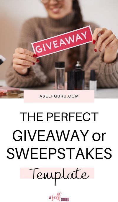 Sweepstakes Template Giveaways And Contest Terms And Conditions Blog