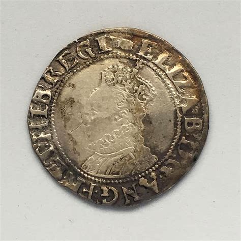 Hammered Shilling Elizabeth I Middlesex Coins