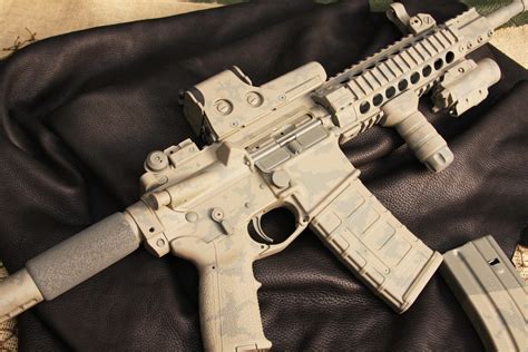 Download Man Made Assault Rifle 4k Ultra Hd Wallpaper