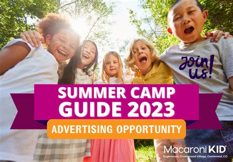 Get Listed In The 2023 Macaroni Kid Dtc Summer Camp Guide Macaroni