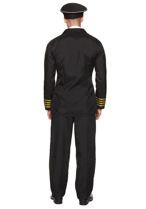 Mens Airplane Pilot Costume