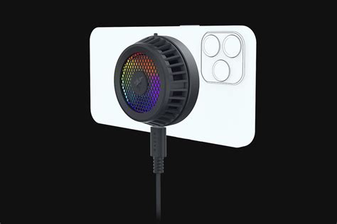 Razers Rgb Smartphone Cooler Attaches To Iphones With Magsafe Ars