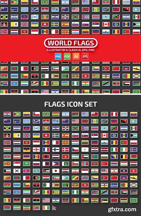 World Flags Design Gfxtra