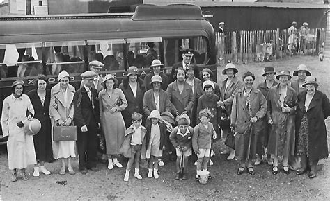 wheatley village archive women s institute outing c 1930