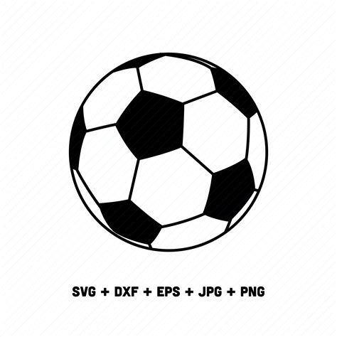 Soccer Ball Svg Soccer Ball Cricut Soccer Ball Silhouette Etsy