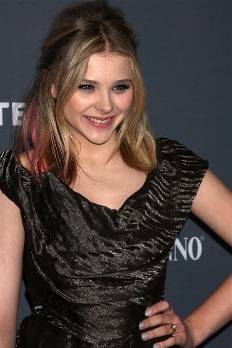 Los Angeles Feb 21 Chloe Grace Moretz Arrives At The 14th Annual Costume Designers Guild