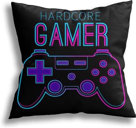Hodmadod Gamer Controller Throw Pillow Covers 18x18 Inches