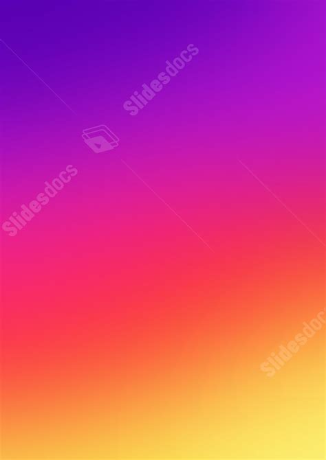 A Vibrant Instagram With Colorful Gradients Page Border Background Word