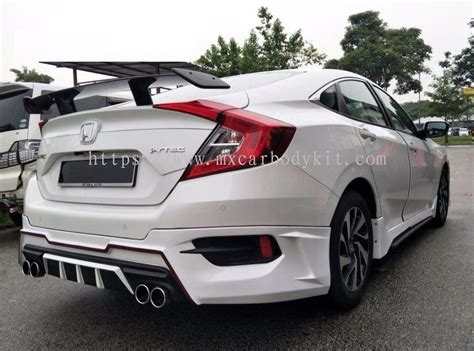 Johorjohor Bahru Jbmasai 2016 Honda Civic Fc Gt Spoiler Civic 2016