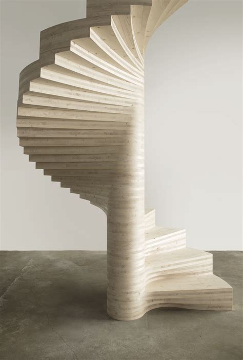 Spiral Staircase Made In Solid Wood Design By Tron Meyer Norway