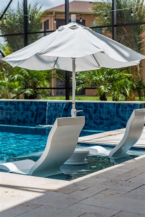 In Pool Furniture Options For Your Central Florida Pool