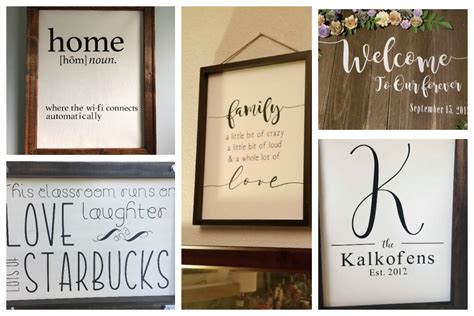 A few of you have decided to step into the realm of bling! Cricut Community Favorites: Wall Signs - Cricut