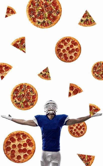 Pizza Animated Gifs Raining Football Delicious Animations
