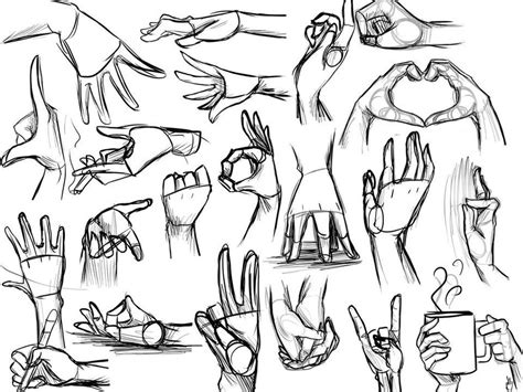 Referencia De Dibujo Manos Taringa Hand Drawing Reference Hand Reference Drawing Reference