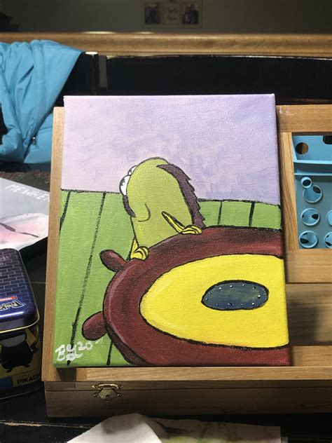 Painting Memes 1 Acrylic On Canvas Rpainting