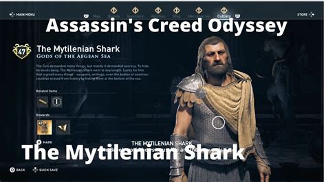 Assassin S Creed Odyssey The Mytilenian Shark Gods Of The Aegean Sea