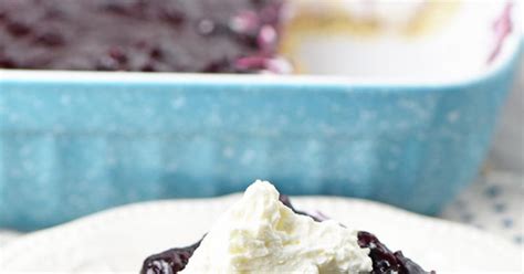 Creamy No Bake Blueberry Dessert Luscious Food Recipes