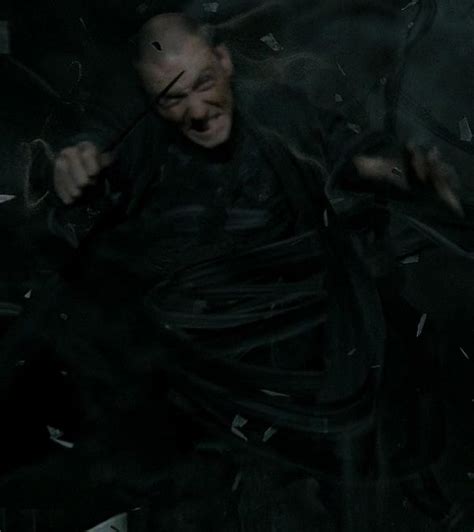 Unidentified Death Eater Duelled By Kingsley Shacklebolt Harry Potter
