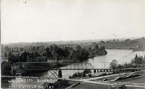 Willamette River Springfield Ca 1911 Los Angeles History