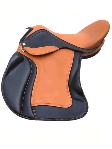 Cow Softy Leather Treeless Jumping Saddle With Accessory